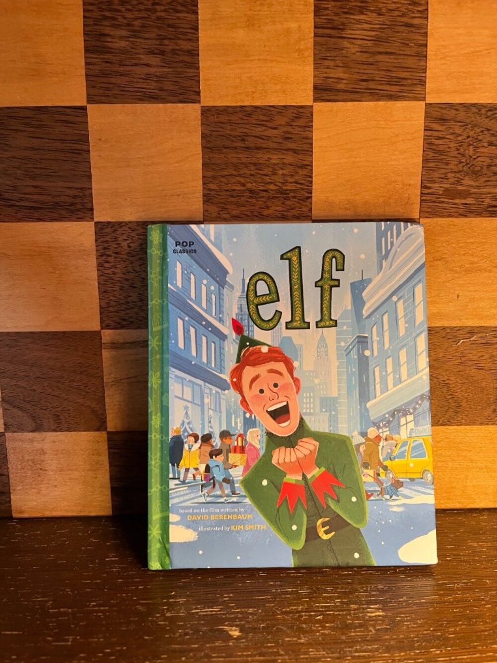 Hardcover Elf Book Christmas Story  A1226